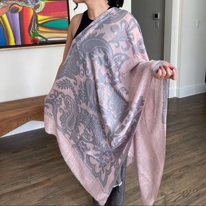 Kashmiri hand embroidered stole. New.